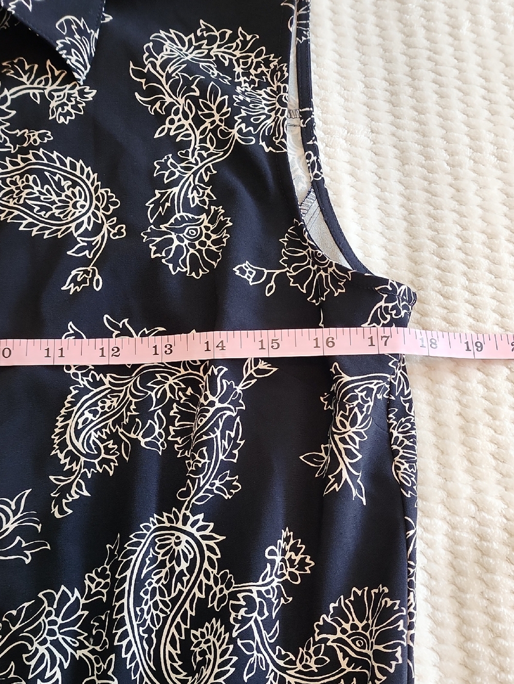Ann Taylor Black Sleeveless Paisley Romper Brand New - Picture 3 of 9